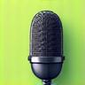 Microphone icon representing expert interviews and webinars